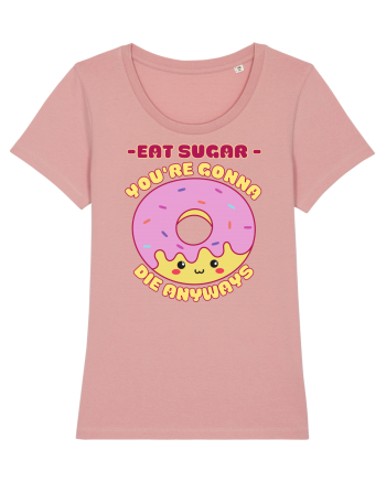 Funny Kawaii Food Canyon Pink