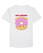 Funny Kawaii Food Tricou mânecă scurtă guler larg Bărbat Skater