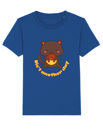 Funny Kawaii Cat Majorelle Blue