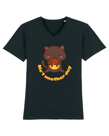 Funny Kawaii Cat Black
