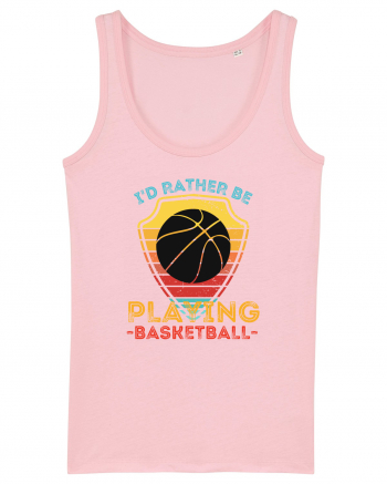 For Basketball Lovers Cotton Pink