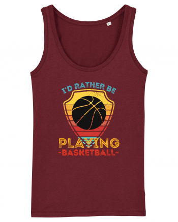 For Basketball Lovers Burgundy