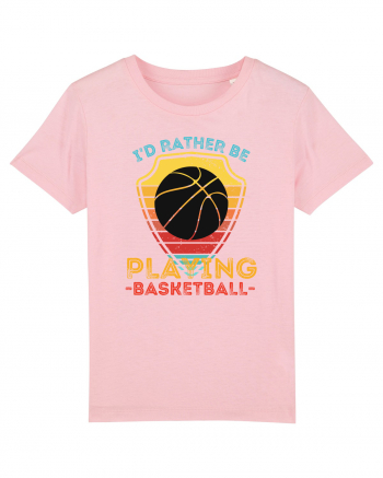 For Basketball Lovers Cotton Pink