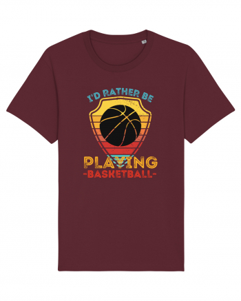 For Basketball Lovers Burgundy