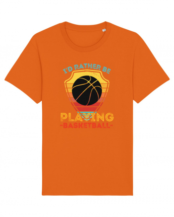 For Basketball Lovers Bright Orange