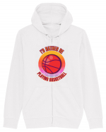 For Basketball Lovers Hanorac cu fermoar Unisex Connector