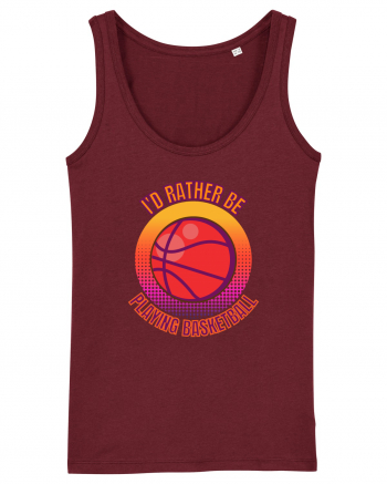 For Basketball Lovers Burgundy