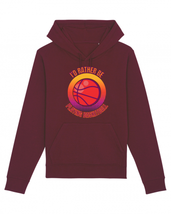 For Basketball Lovers Burgundy