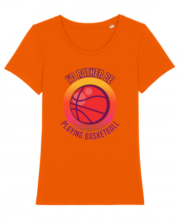 For Basketball Lovers Bright Orange