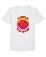For Basketball Lovers Tricou mânecă scurtă guler larg Bărbat Skater