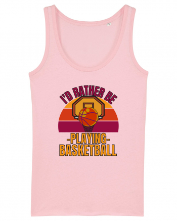 For Basketball Lovers Cotton Pink