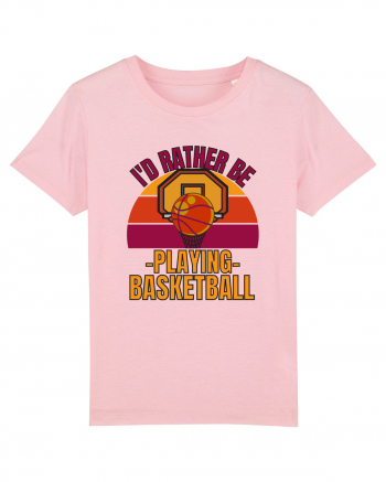 For Basketball Lovers Cotton Pink