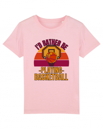 For Basketball Lovers Cotton Pink