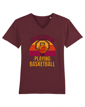 For Basketball Lovers Burgundy