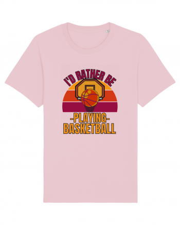 For Basketball Lovers Cotton Pink