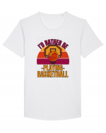 For Basketball Lovers Tricou mânecă scurtă guler larg Bărbat Skater