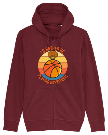 For Basketball Lovers Burgundy