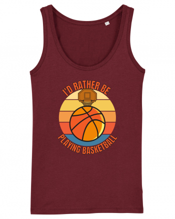 For Basketball Lovers Burgundy