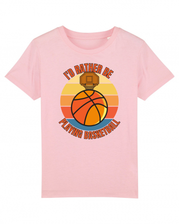 For Basketball Lovers Cotton Pink