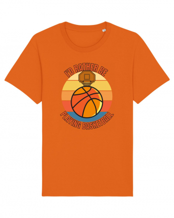 For Basketball Lovers Bright Orange