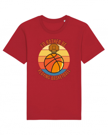 For Basketball Lovers Red