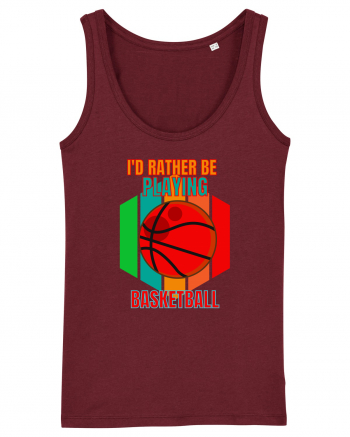 For Basketball Lovers Burgundy