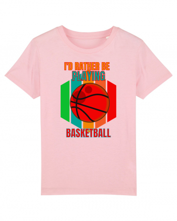 For Basketball Lovers Cotton Pink