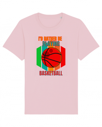 For Basketball Lovers Cotton Pink