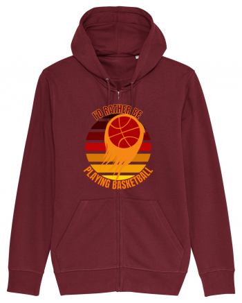 For Basketball Lovers Burgundy