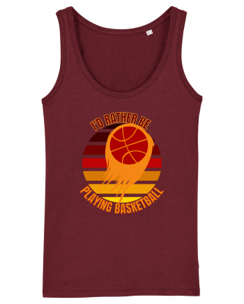 For Basketball Lovers Burgundy