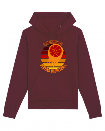 For Basketball Lovers Burgundy