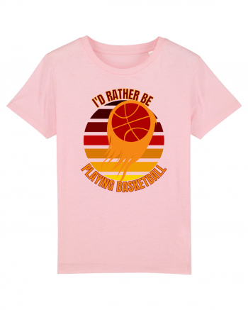 For Basketball Lovers Cotton Pink