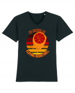 For Basketball Lovers Tricou mânecă scurtă guler V Bărbat Presenter