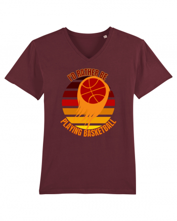 For Basketball Lovers Burgundy