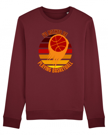 For Basketball Lovers Burgundy