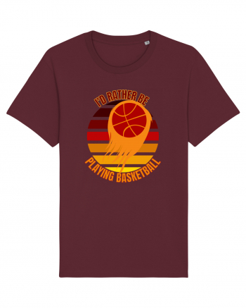 For Basketball Lovers Burgundy