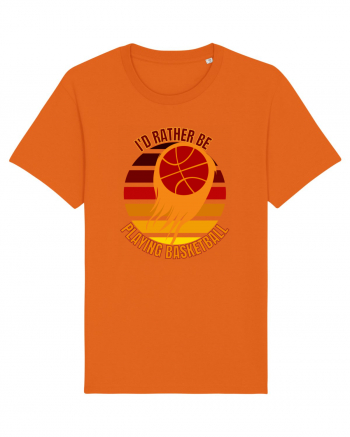 For Basketball Lovers Bright Orange