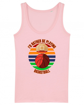 For Basketball Lovers Cotton Pink