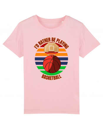 For Basketball Lovers Cotton Pink