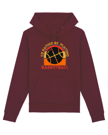 For Basketball Lovers Burgundy