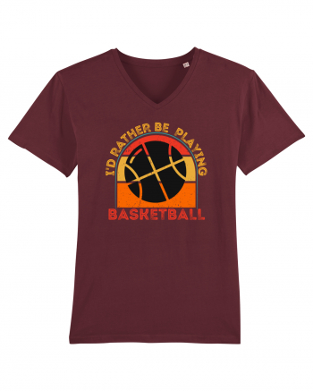 For Basketball Lovers Burgundy
