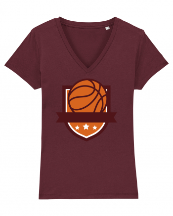 For Basketball Lovers Burgundy