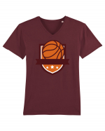 For Basketball Lovers Tricou mânecă scurtă guler V Bărbat Presenter