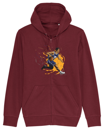 For Basketball Lovers Burgundy