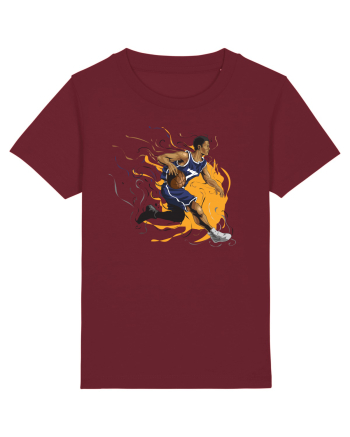 For Basketball Lovers Burgundy