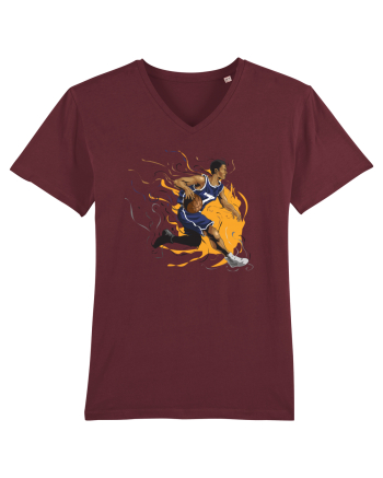 For Basketball Lovers Burgundy