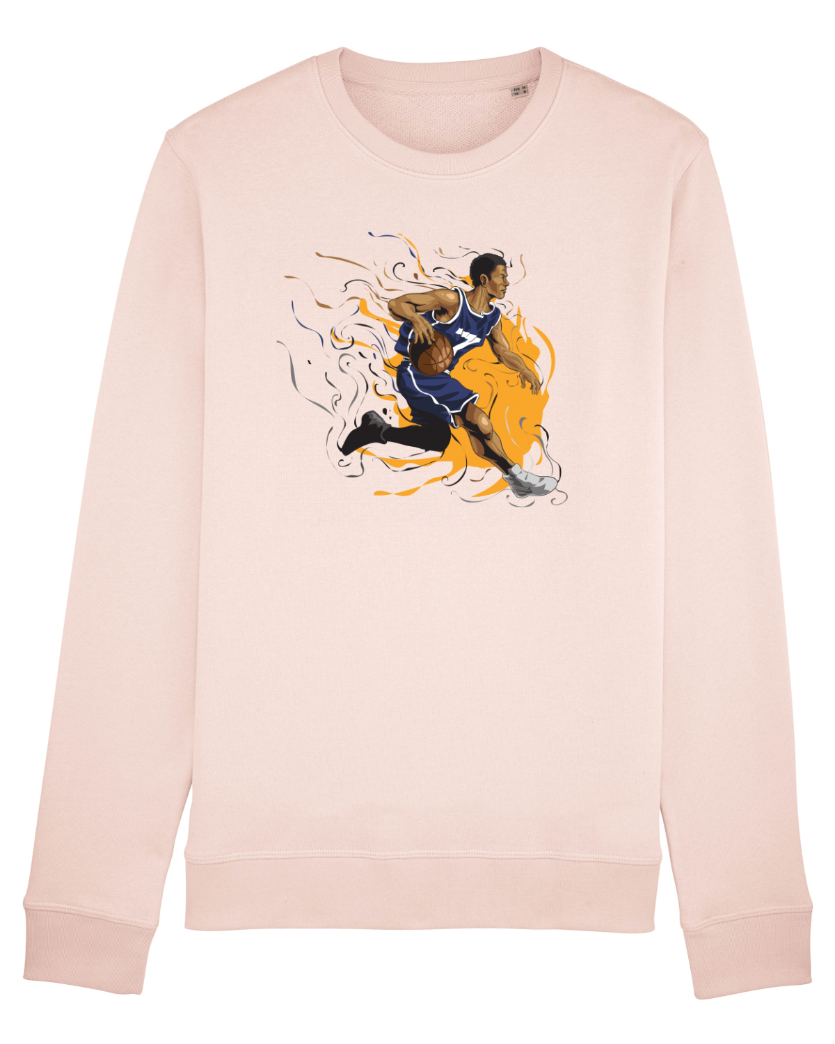 Bluză mânecă lungă Unisex Rise Candy Pink