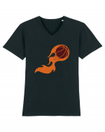 For Basketball Lovers Tricou mânecă scurtă guler V Bărbat Presenter