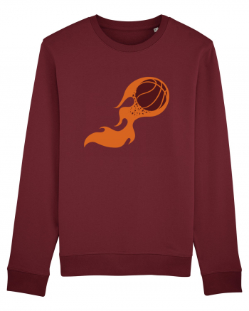 For Basketball Lovers Burgundy