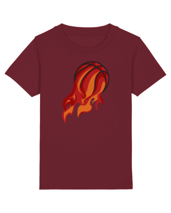 For Basketball Lovers Burgundy